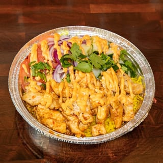 The MELT Peri Peri Chicken over Rice