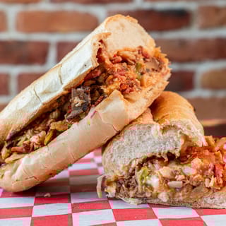 The MELT Chopped Sandwich & Coca-Cola Can